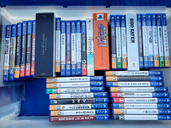 大野城市にて、PS4ゲームソフト・Blu-rayディスクBOXなどを出張買取しました。
