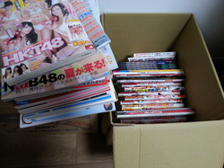 福岡市城南区にてAKB48などのアイドル雑誌や写真集をお売りいただきました。のサムネイル画像