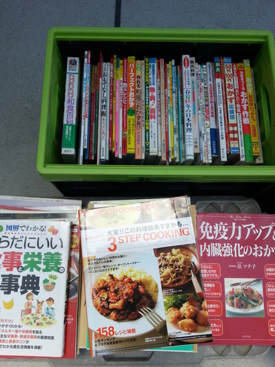 博多区にて料理本の出張買取。フランス料理/お寿司/お菓子などの本お売りください‼