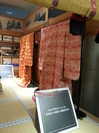 維新ふるさと館に、宮崎あおいさんが使った衣装が展示してありました。