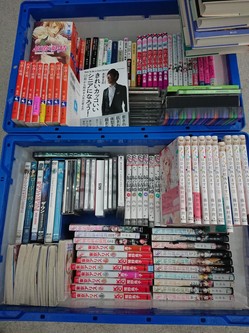 博多区にてDVD、CD、漫画やコバルト文庫のセットなどの本を出張買取させて頂きました。