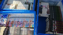 福岡市西区と東区にて、漫画本セット・DVD・ムック本などを出張買取しました。