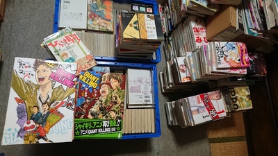門司区にて、剣客商売などの漫画本セット・原画集・ジブリ作品DVDなどを出張買取